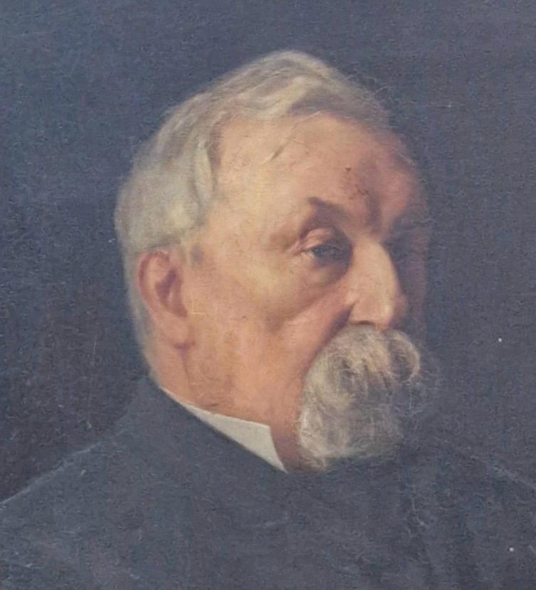1888 Male Portrait In Guilt Early Frame
