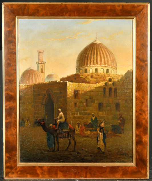 Angolo nord-ovest della Moschea Sayed Zainab Cairo C1880
