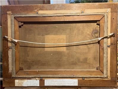 EDWARD FRANCIS WELLS 1876 - 1952 LANDSCAPE IMPRESSIONIST C1900 OIL ON CANVAS