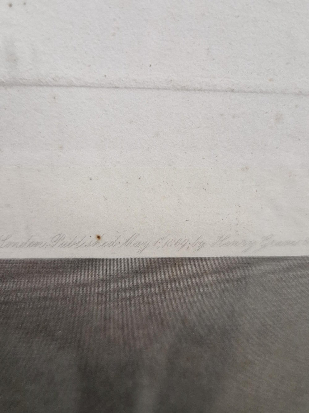 SIR EDWIN LANDSEER PRA. Wild Cattle at Chillingham 1869 etching signed by THOMAS LANDSEER