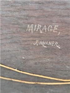 Mirage in the Desert, Basra   J Milner Fl late 19th/early 20th century Oil on Panel