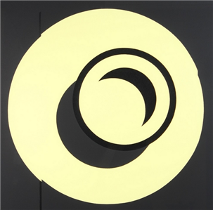 PATRICK CAULFIELD RA 1936 - 2005 SIGNED 27/50 SCREEN PRINT PLATE 'SCREEN'