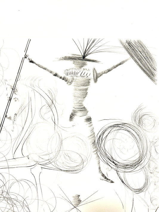Salvador Dalí DON QUICHOTTE, 1970