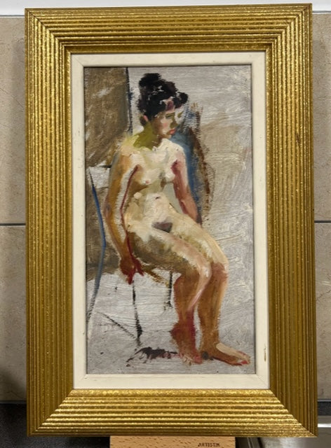 Oil on Board attributed to Ken Howard RA (1932-2022)