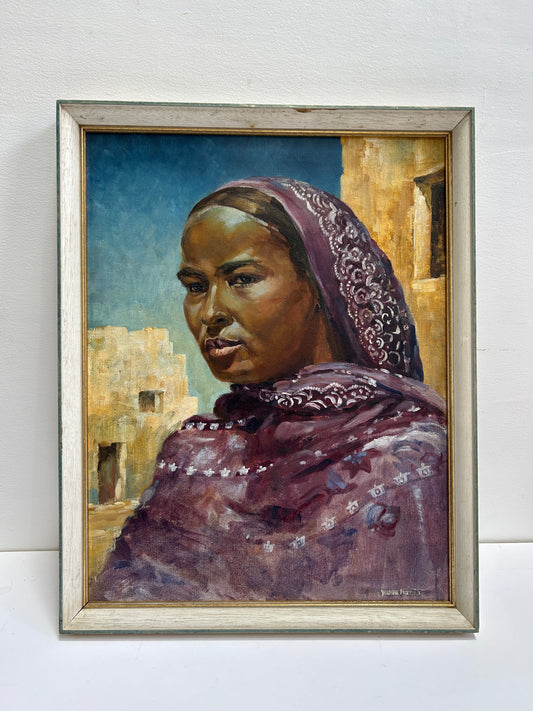 Ritratto di una giovane donna africana intorno agli anni '50/'60