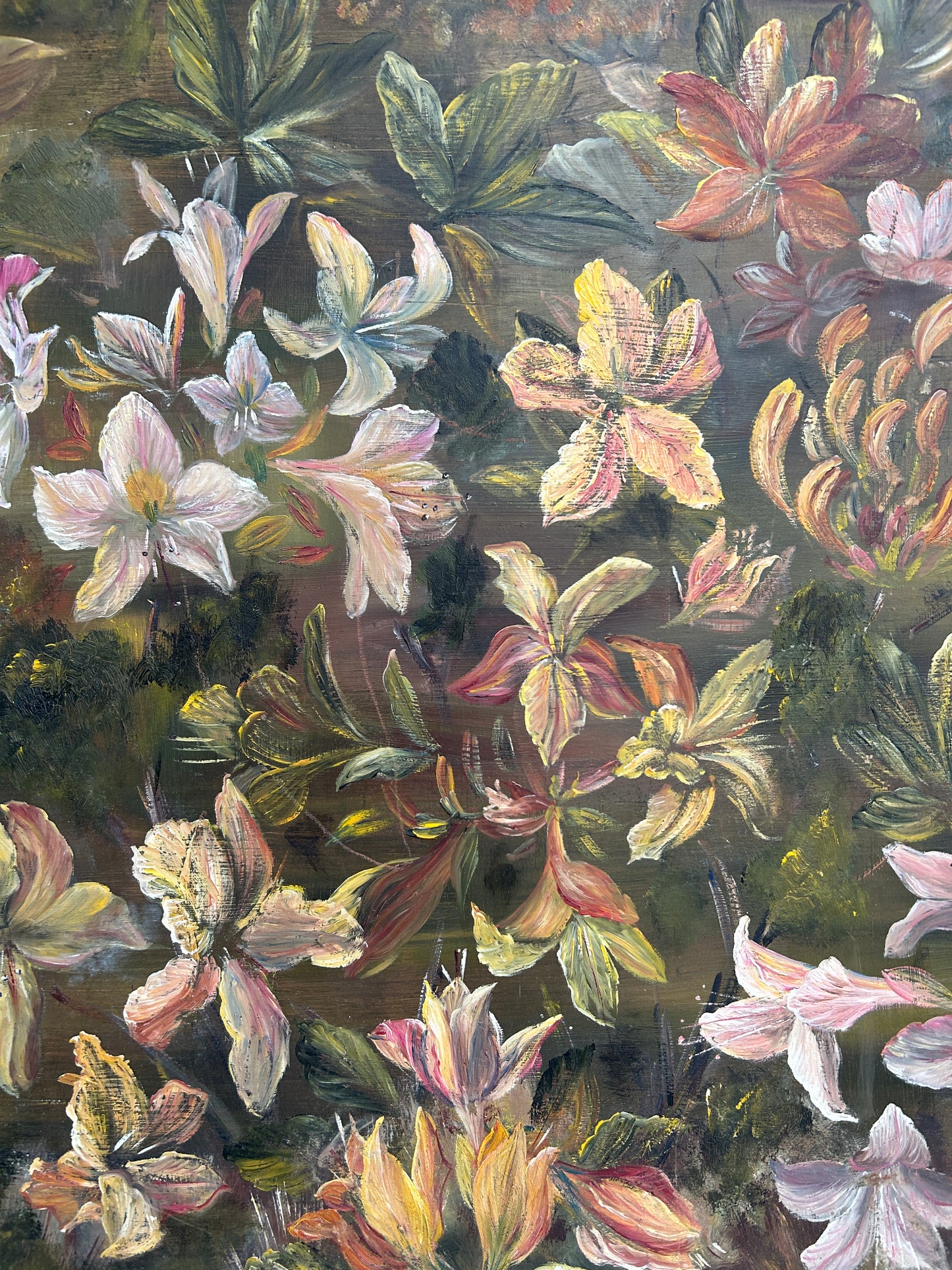 Spring Azaleas from the Cornish artist Pauline Nixon