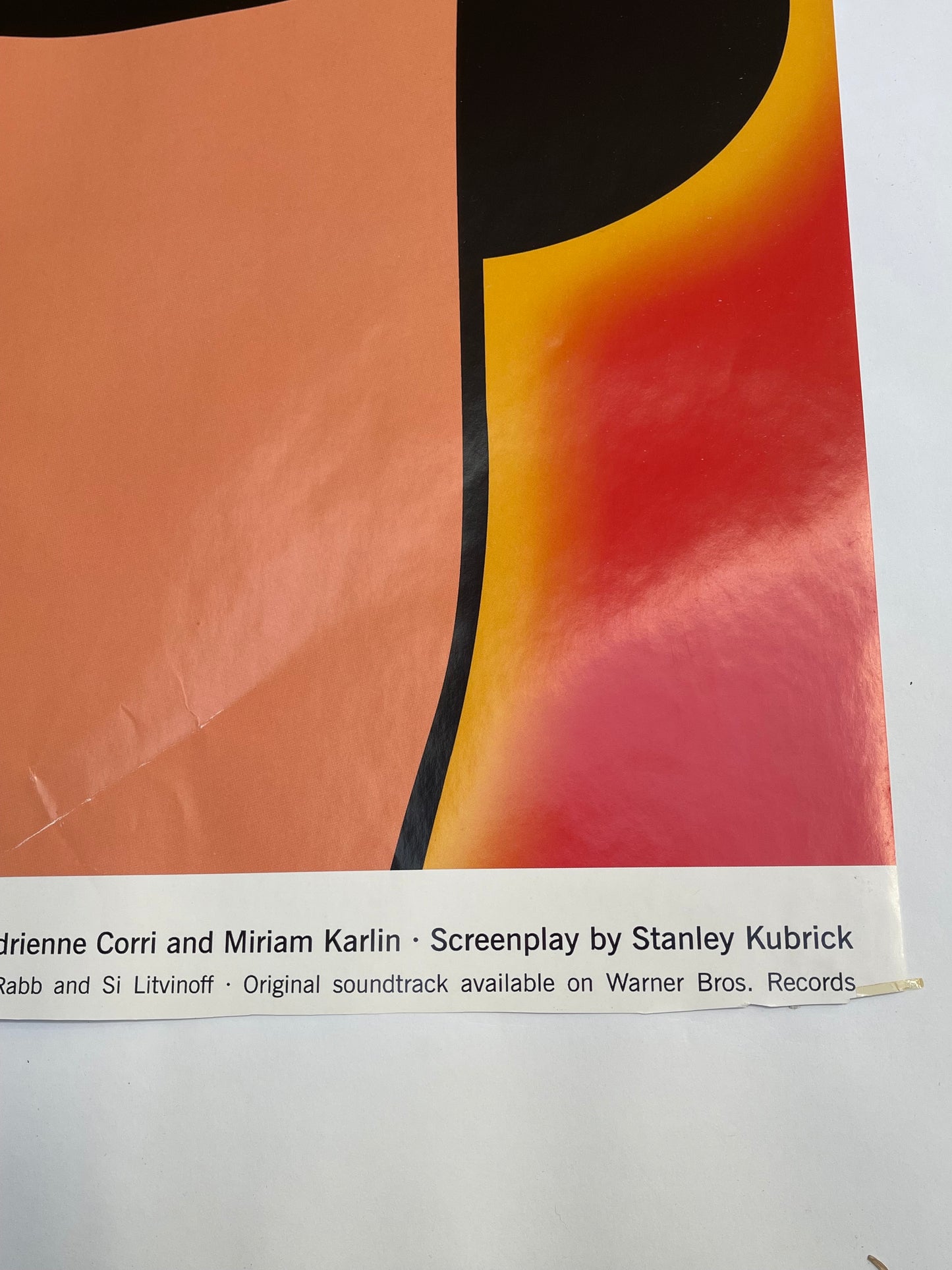 Rare Original 1971 Clockwork Orange Poster - Stanley Kubrick