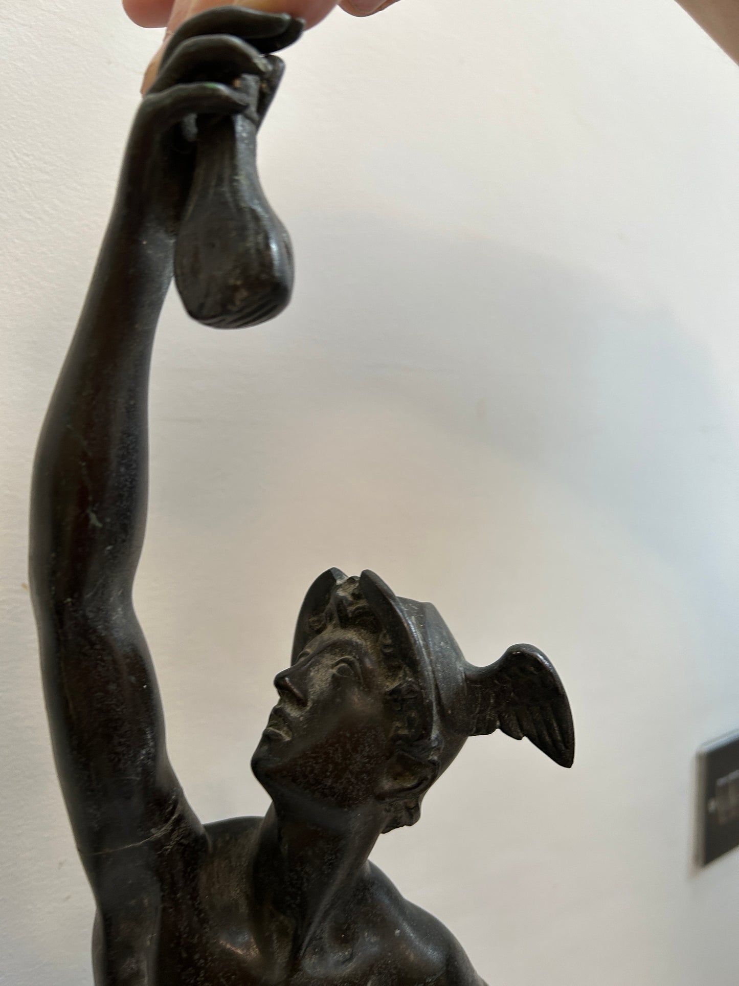 Continental Bronze Figure of Hermes 19th Century