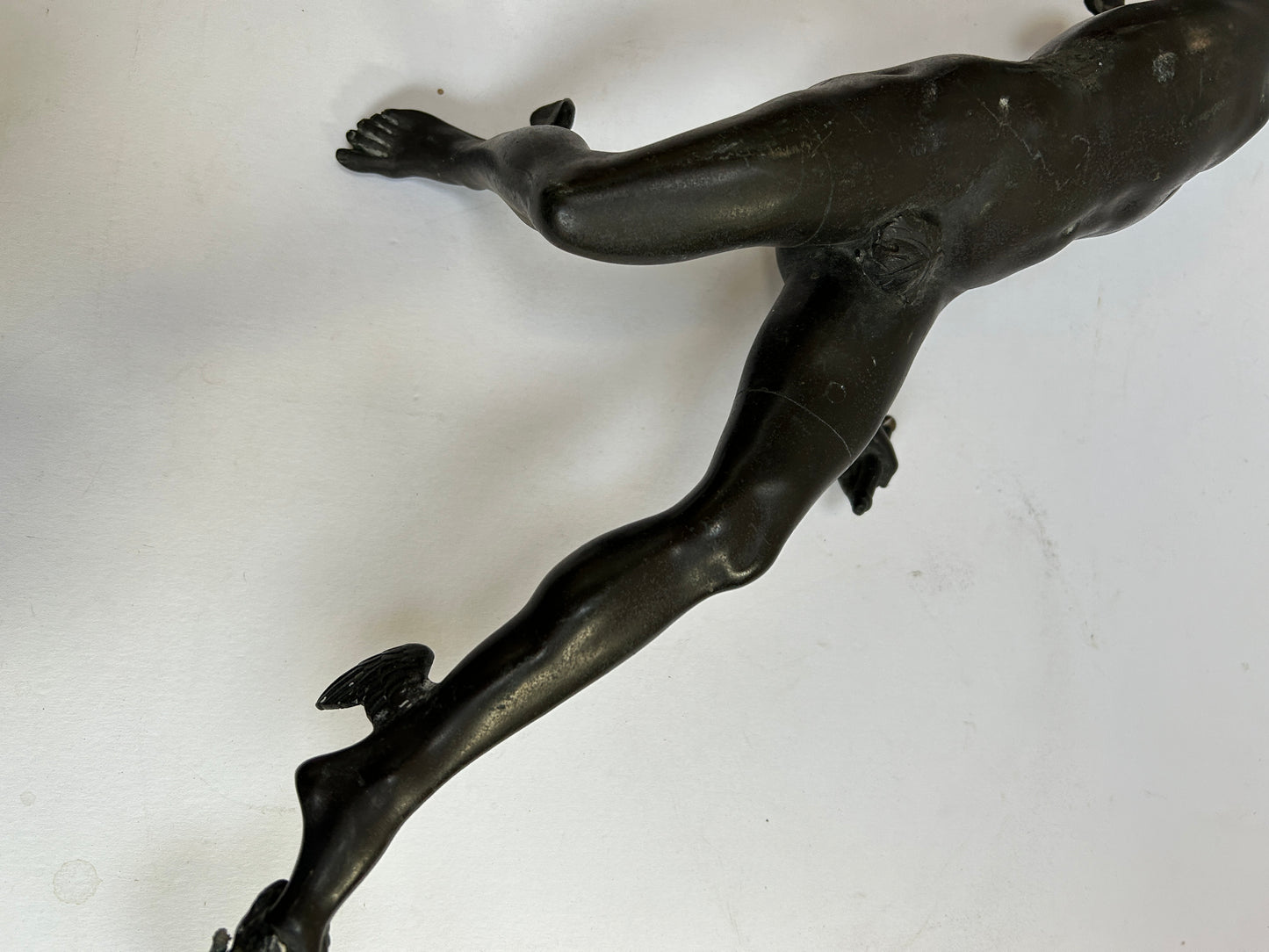 Continental Bronze Figure of Hermes 19th Century