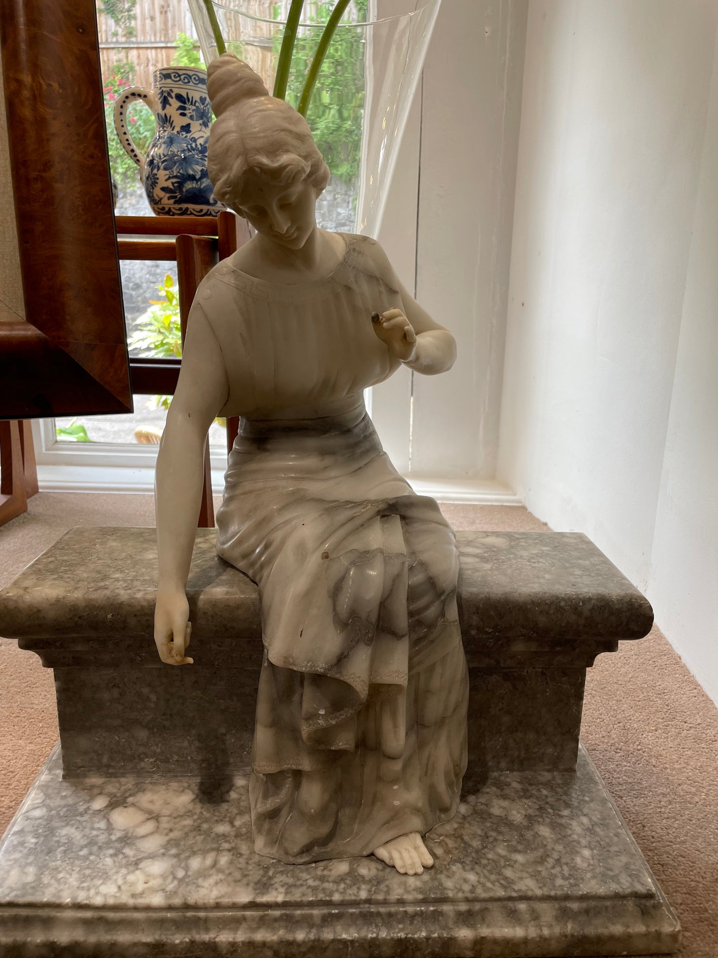 Victorian Marble Lady
