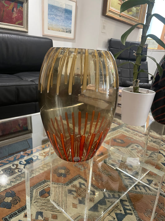 Vaso in vetro di Murano c1960