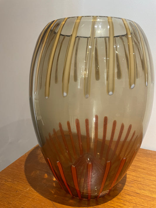 Vaso in vetro di Murano c1960