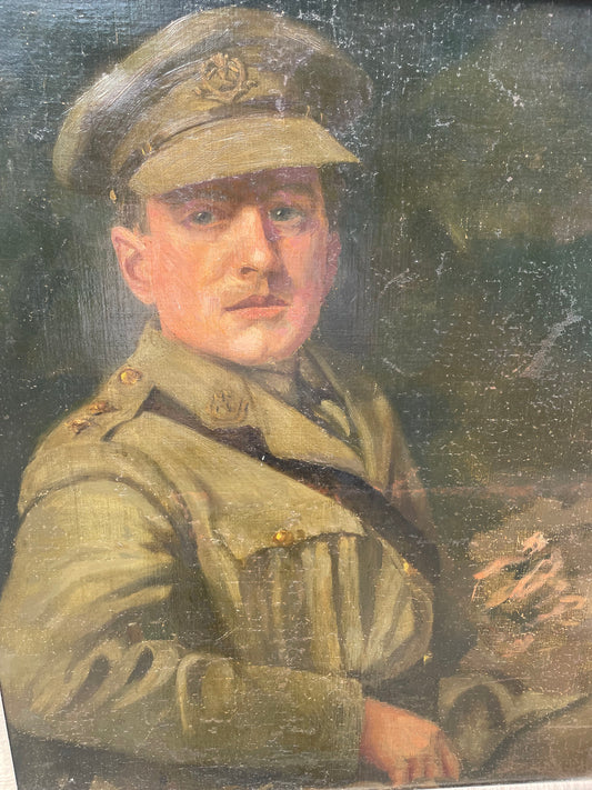 Ritratto di un ufficiale del reggimento Middlesex C1919