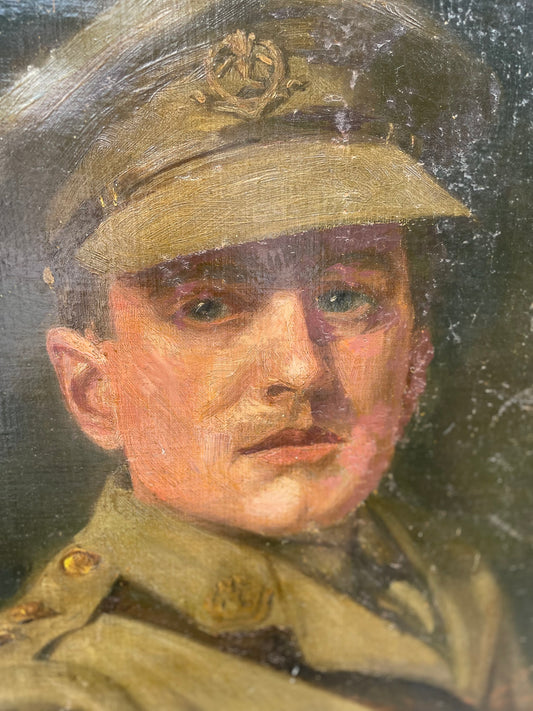 Ritratto di un ufficiale del reggimento Middlesex C1919