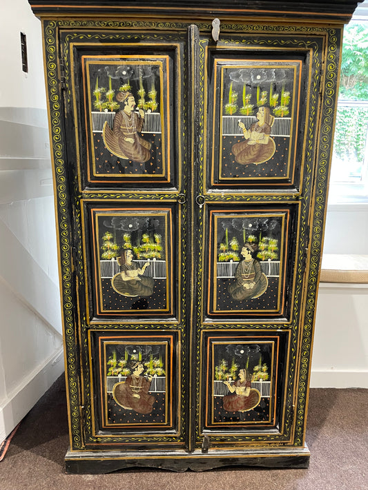 Indian Hand Painted Cupboard