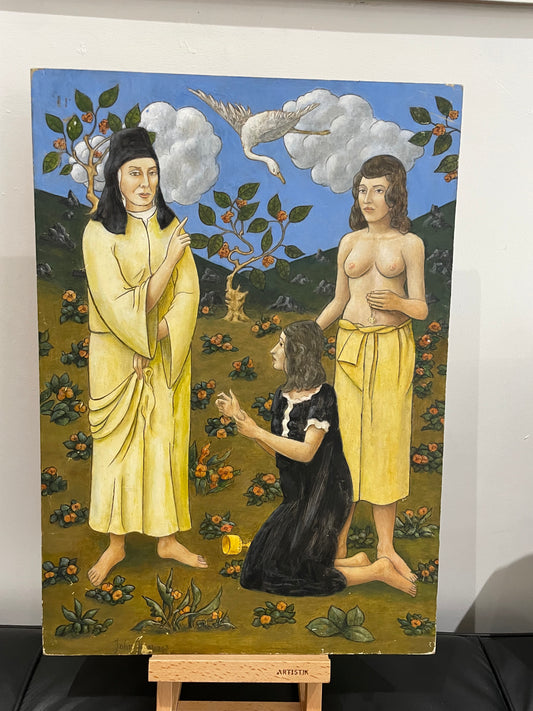 John Hastings oil on Board