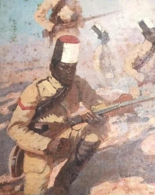 Vereker Monteith Hamilton Scottish b. 1856, African Solidiers WW1