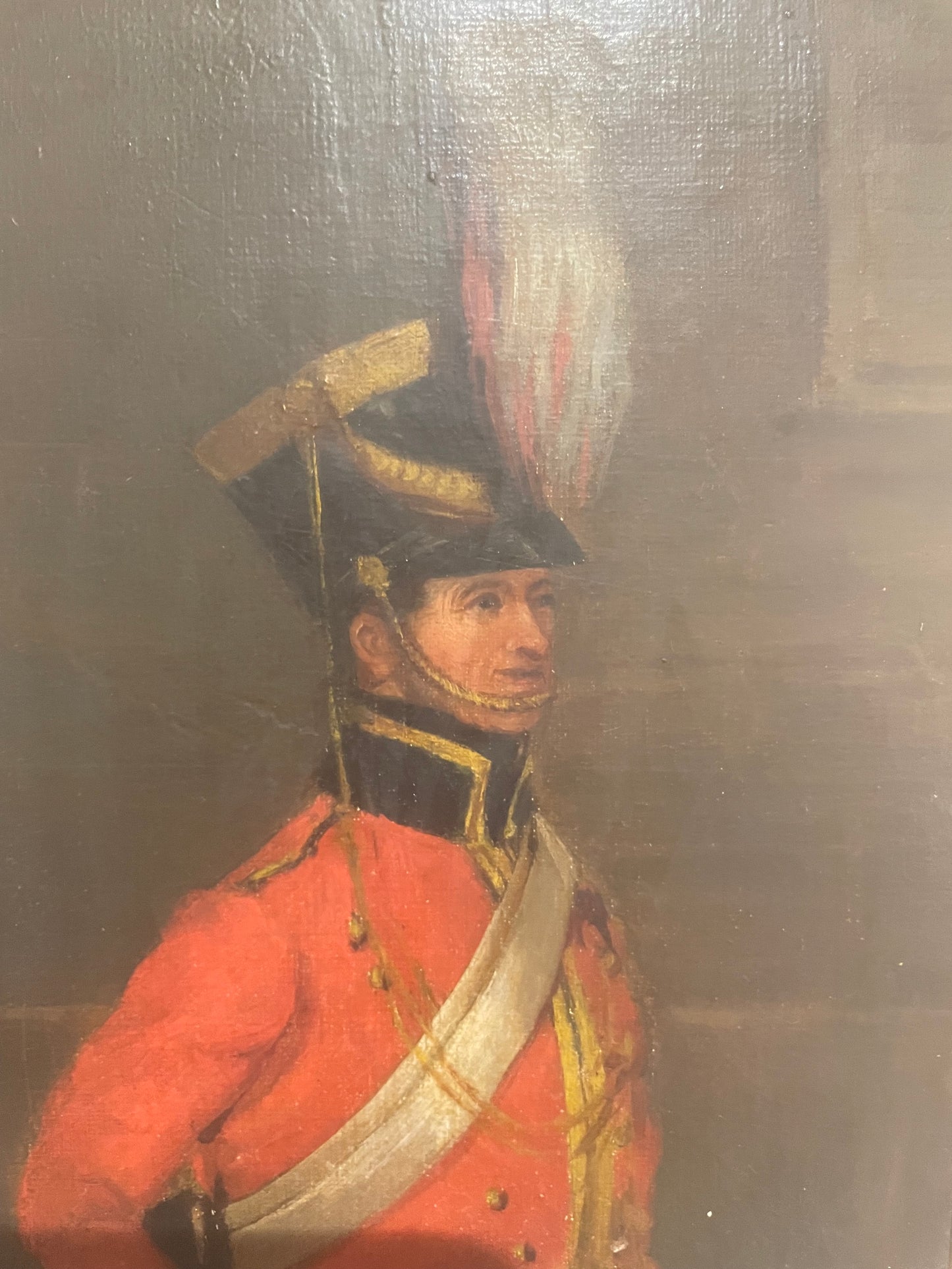 Portrait of early 19th century soldier (c1830)