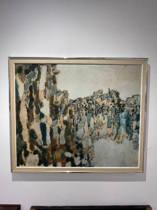 Kazimier Zwig Abstract Oil on canvas