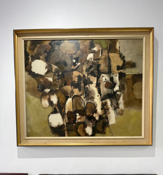 Kazimier Zwig Abstract Oil on canvas