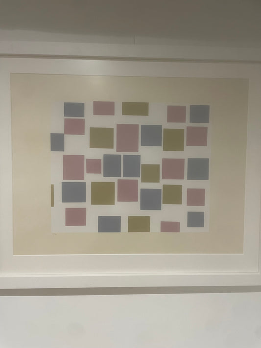 Piet Mondrain Signed Screenprint