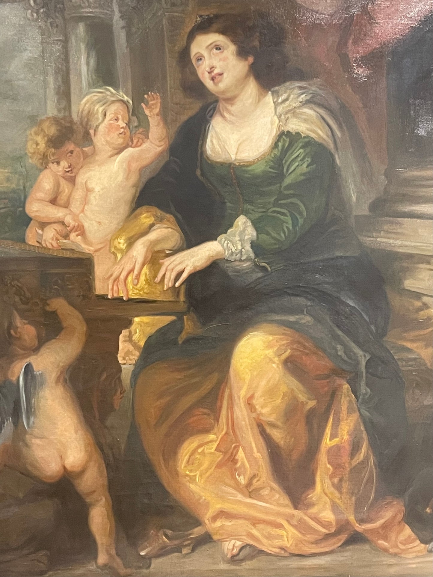 “Santa Cecilia” secondo l'originale di Rubén.