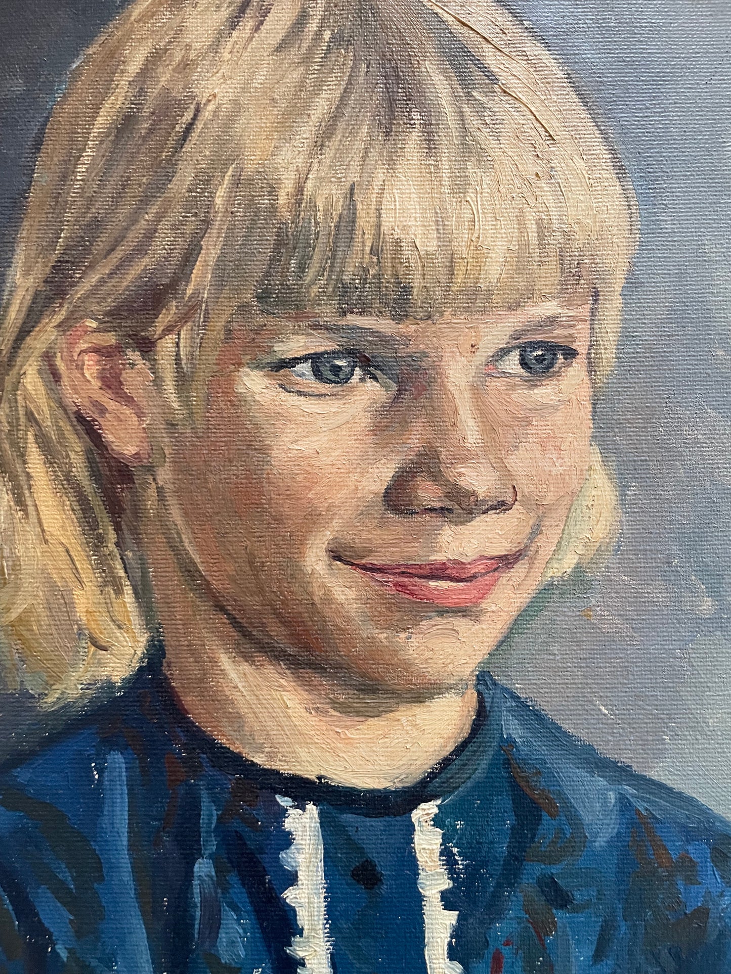 Mid Century Portrait of a Young Girl
