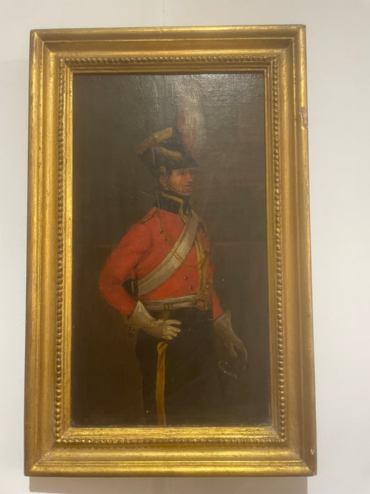 Portrait of early 19th century soldier (c1830)