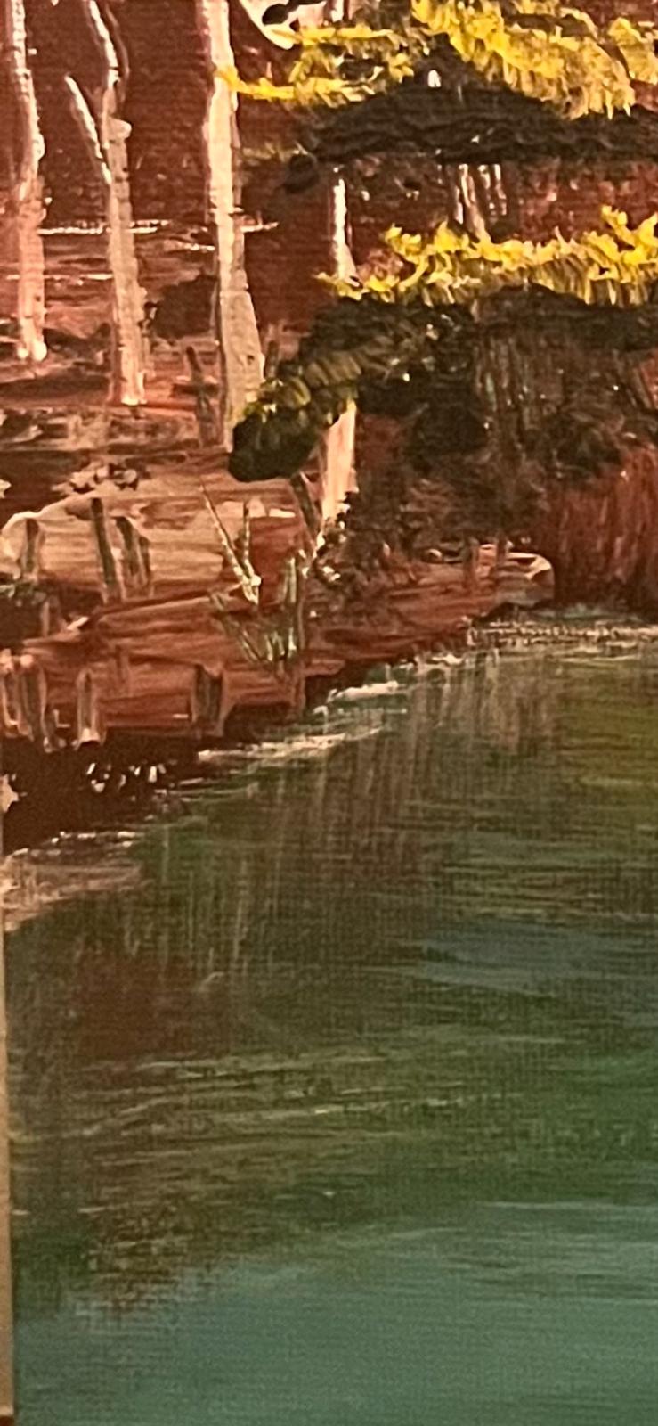 A Tennessee River Acrylic on Canvas