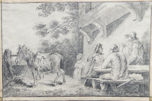 Charming Early 19th Century Drawing