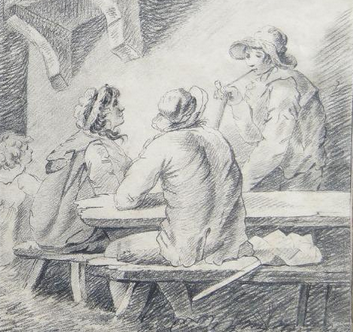 Charming Early 19th Century Drawing