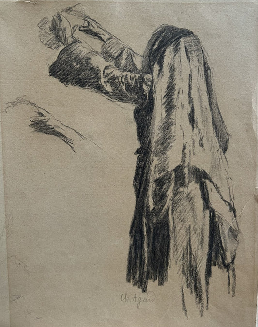 Charles Jean Agard (1866-1950) Drawing