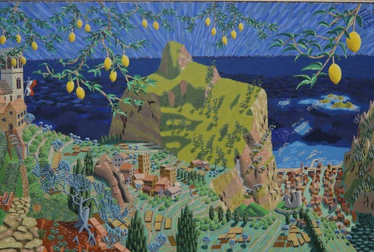 Amalfi Below the Groves of Pontone