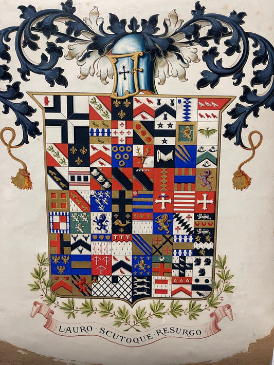 Early 19th Century Armorial Painting