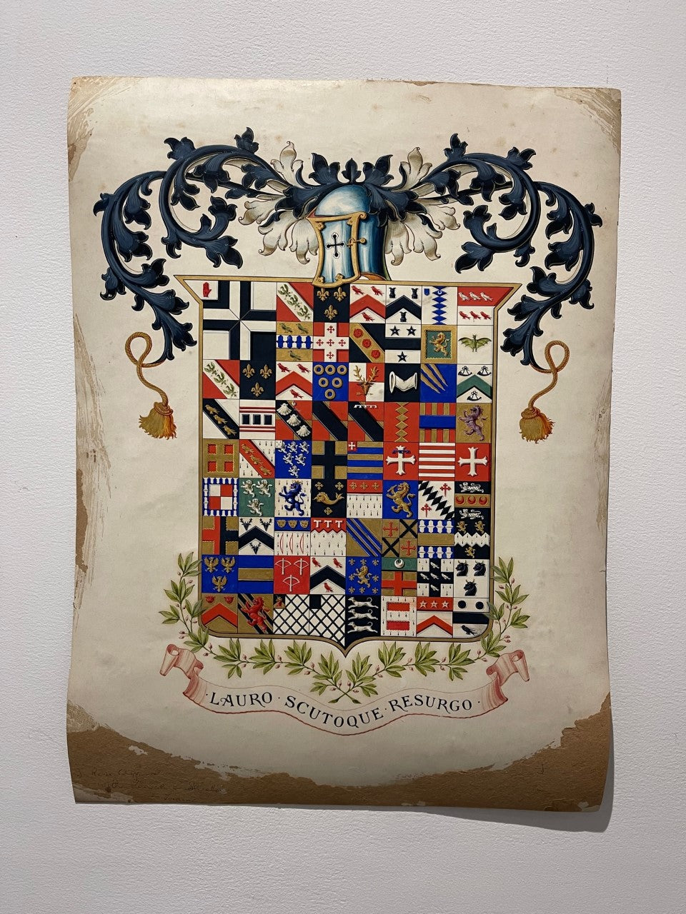 Early 19th Century Armorial Painting