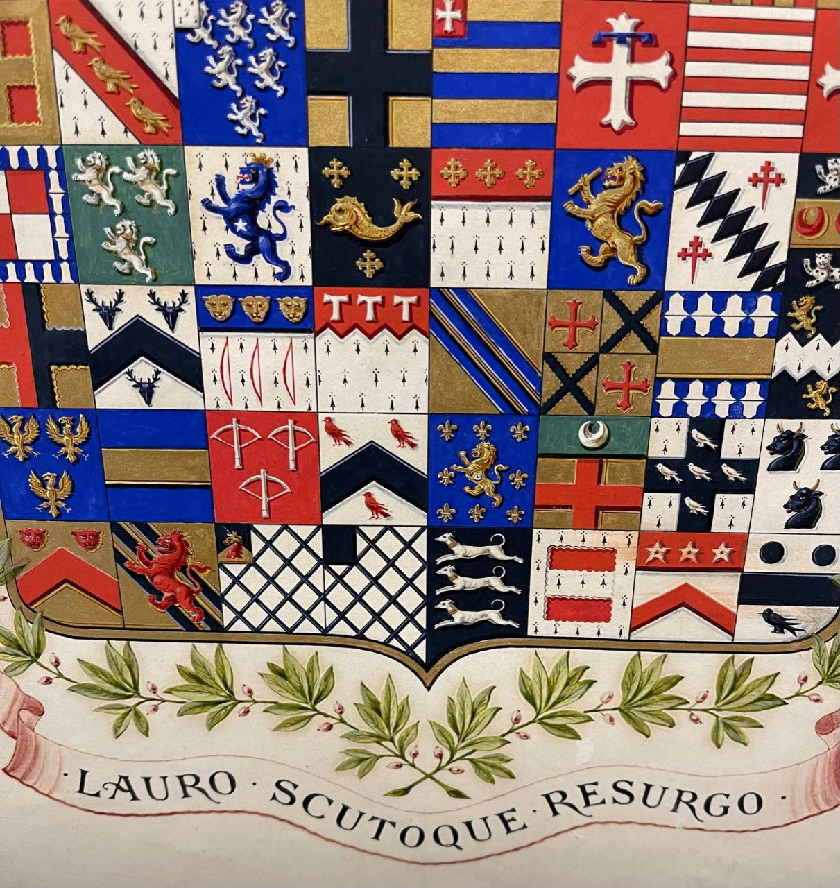 Early 19th Century Armorial Painting