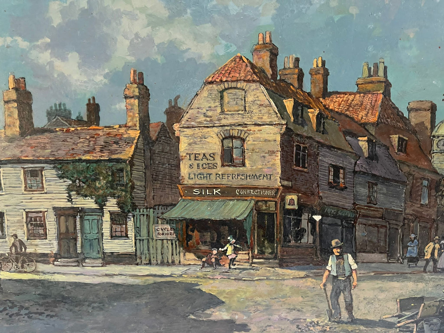 Beckenham Road Corner, Bromley Londra 1910