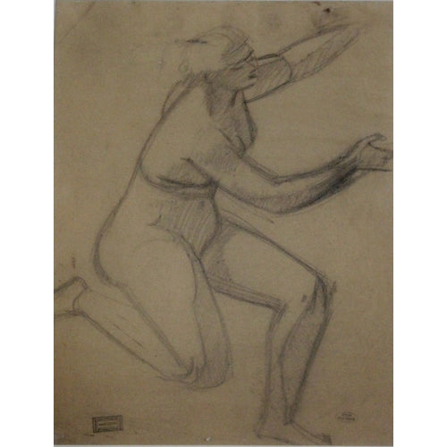 Nudo femminile seduto di André Derain (1880-1954)