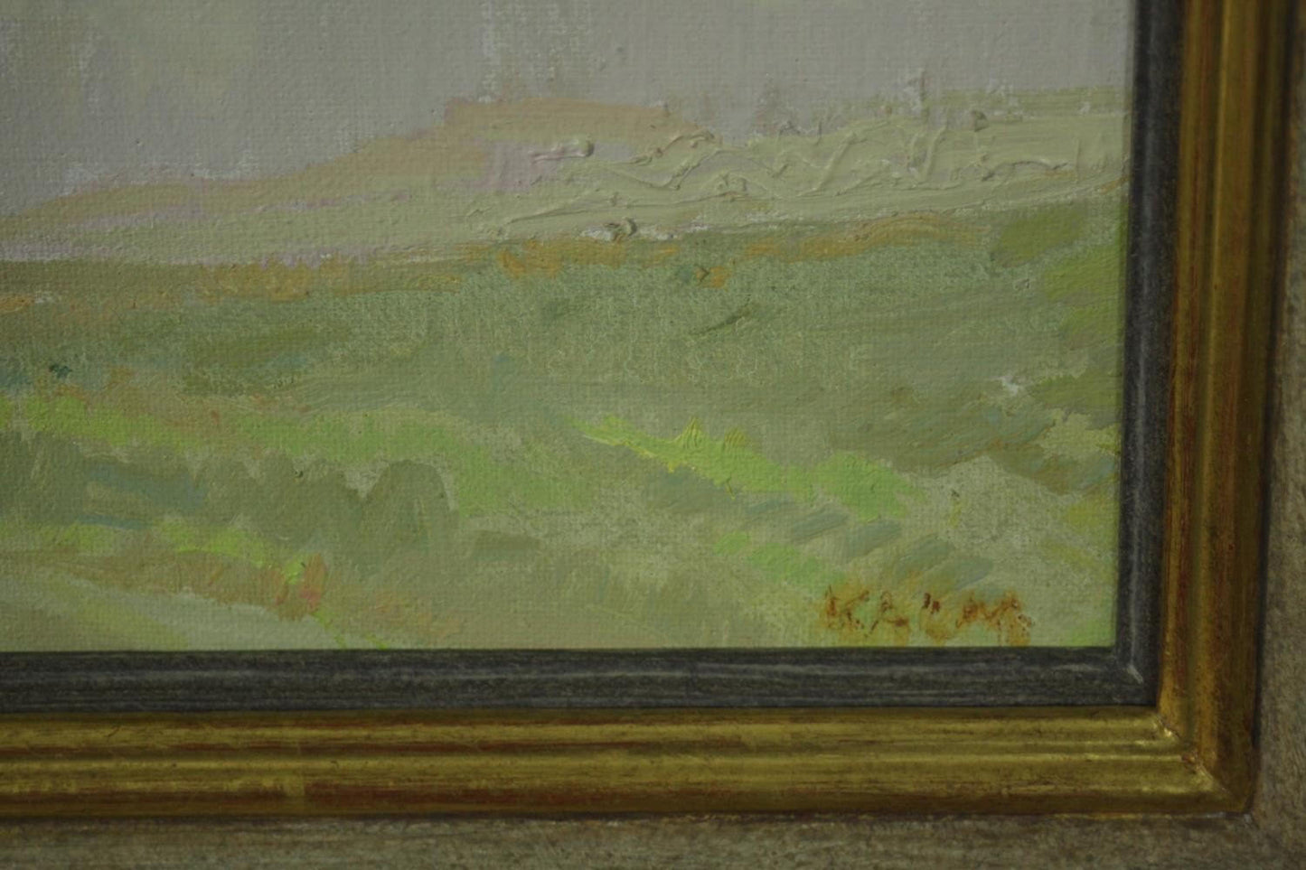 Gallipoli Plain by Chet Kalm 1925 - 2017 Oil on Canvas