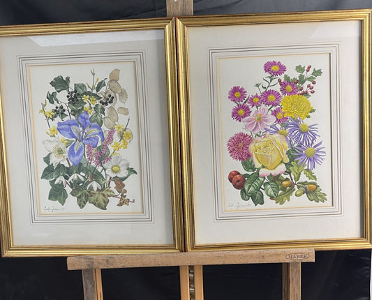 Leslie Greenwood (1907-1987): Collection of 4 Original Botanical Watercolours