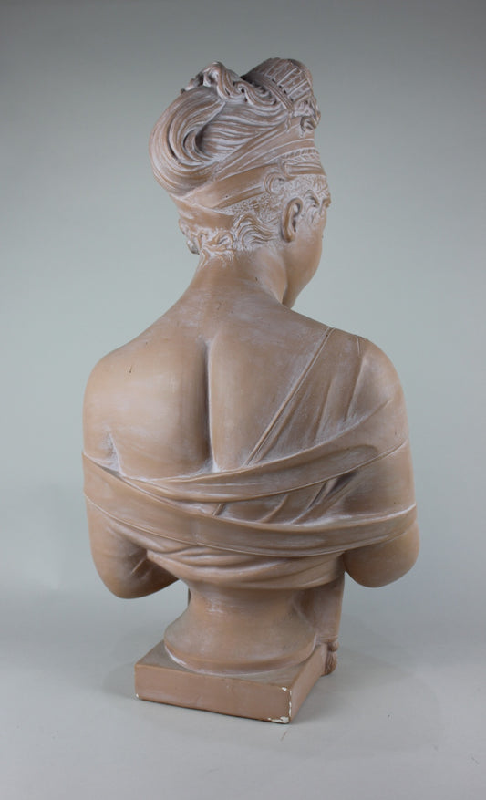 Joseph Chinard (1756-1813) 19th Century French Terracotta Bust of Madame Recamier