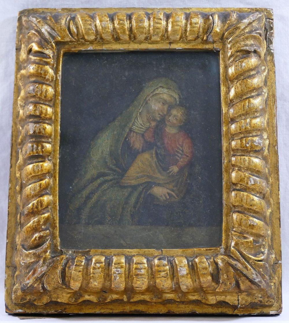 Old Master Painting Late 16th Century Mother and Child