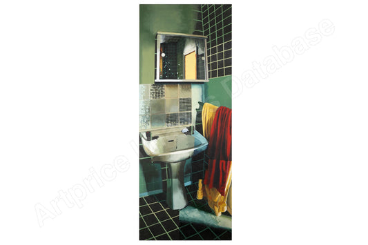 Blue Bathroom by Toby Ziegler